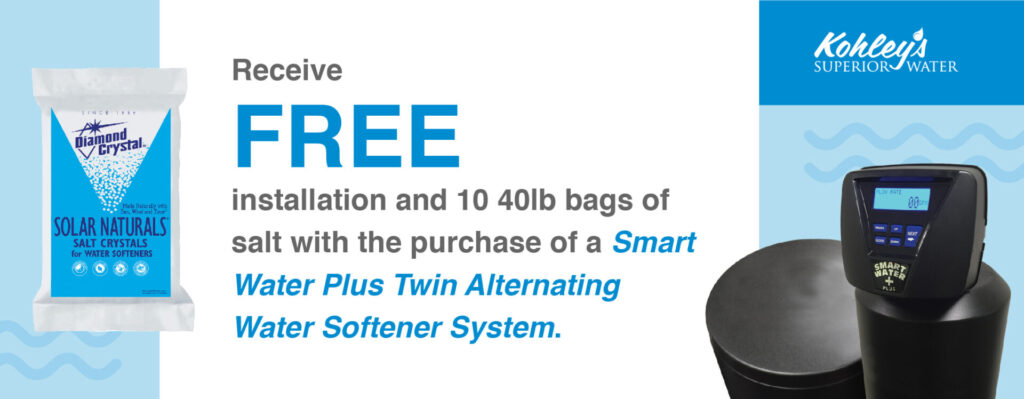 Free salt with purchase of water softener system