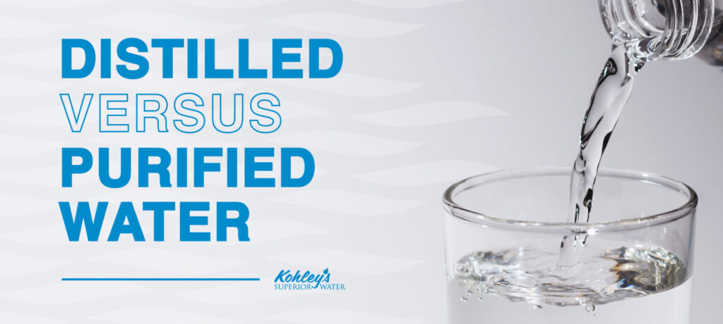 Distilled versus Purified Water Blog Pose